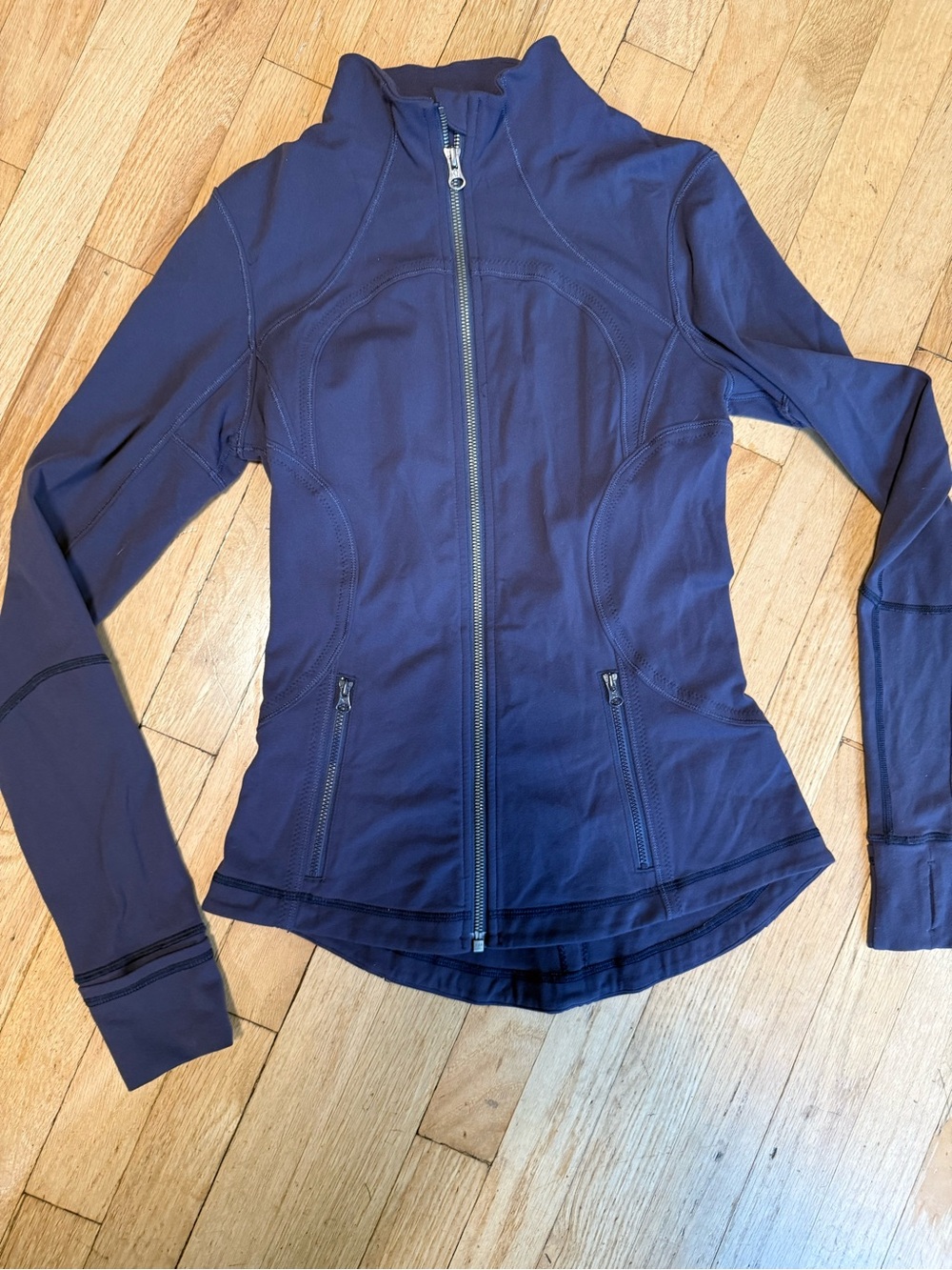 lululemon athletica full length zip jacket